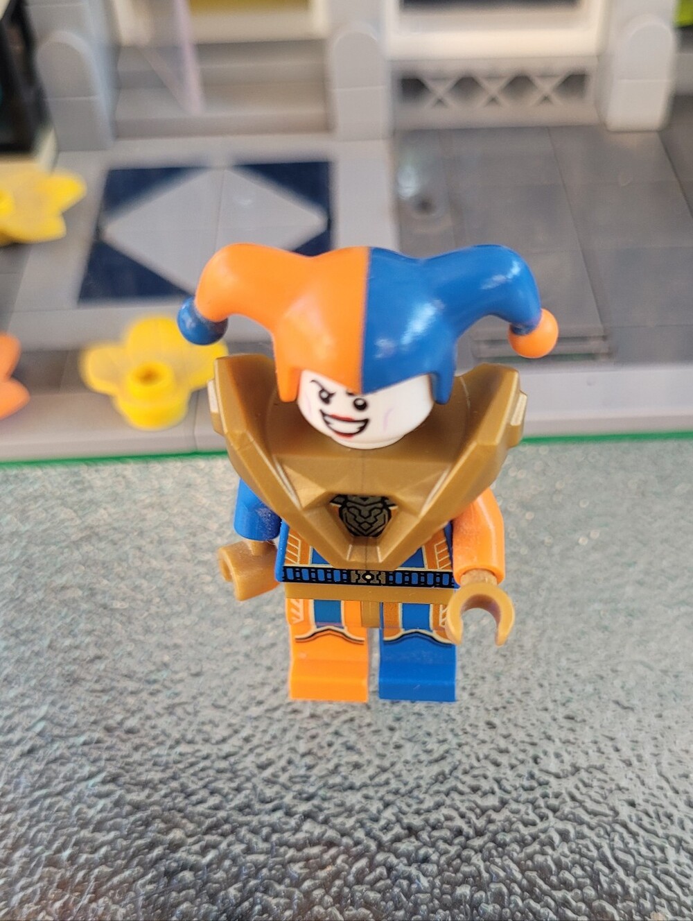 Jestro Jester ORANGE / BLUE nex138 Nexo Knights LEGO® Minifigure
